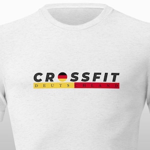 Crossfit Germany CrossFit Gym Gift Workout t-shirt