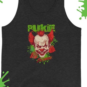 Pukie the Clown Funny CrossFit Gift Workout Gym Tank Top