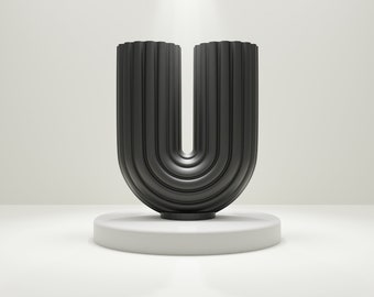U-Turn Vase STL File | 3D Printer Download