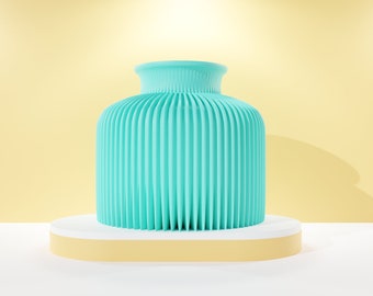 3D Printable Vase STL File | Modern Home Decor Bowl