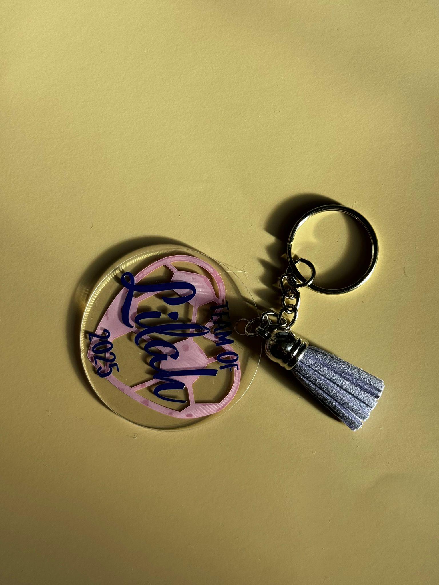 Football Team Keyring Etsy Canada