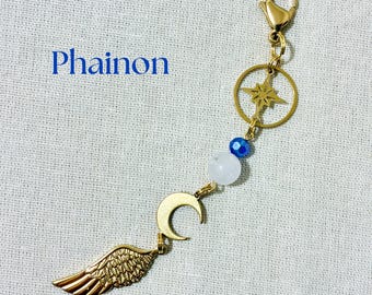 Phainon keychain/phone charm Honkai Star Rail | hsr inspired accessories | sun moon phone strap | cute bag charm | anime cosplay jewelry