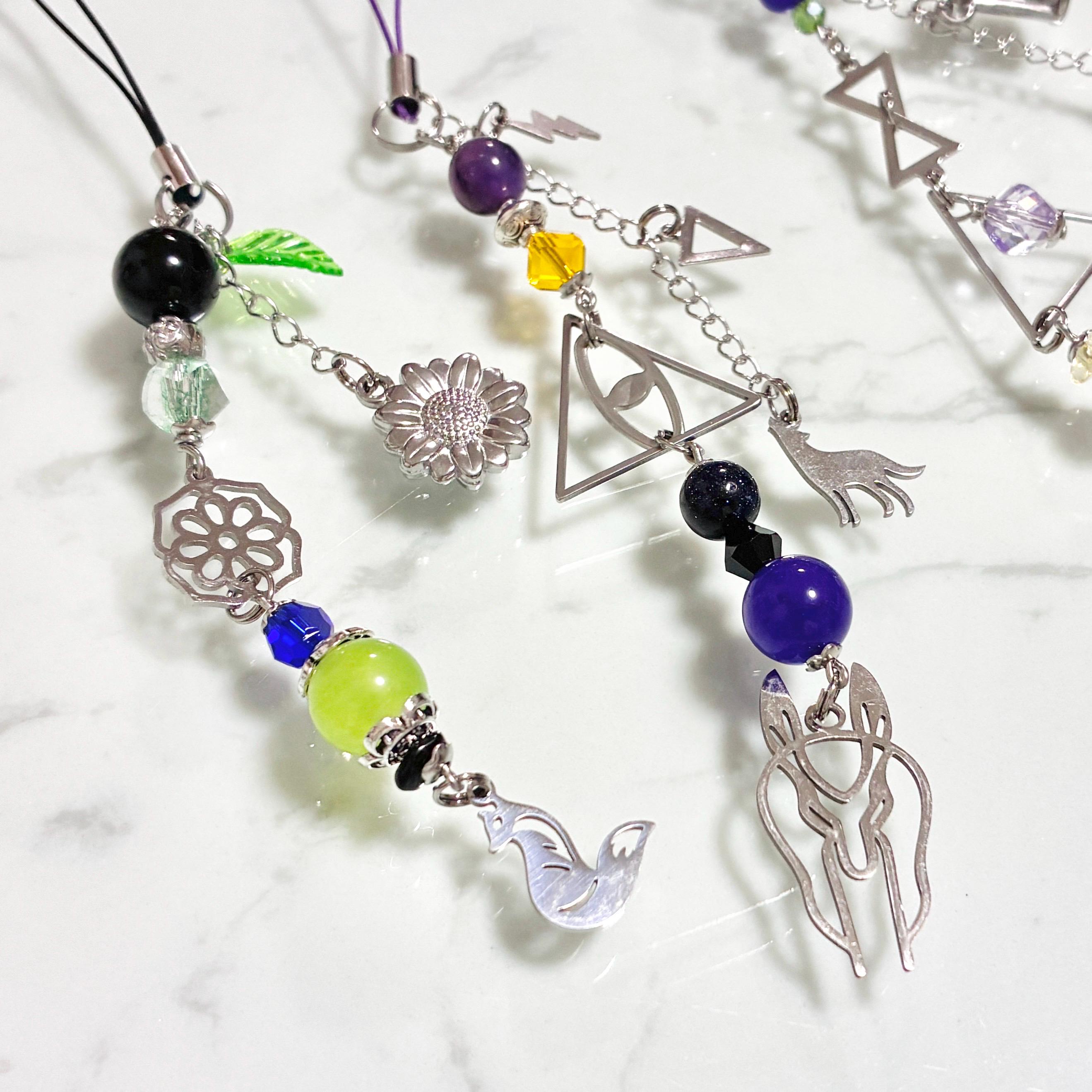 Kitsune Phone Charm - Etsy