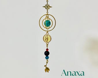 Anaxa keychain/phone charm Honkai Star Rail | hsr inspired accessories | celestial bag charm | cute anime phone strap | cosplay jewelry
