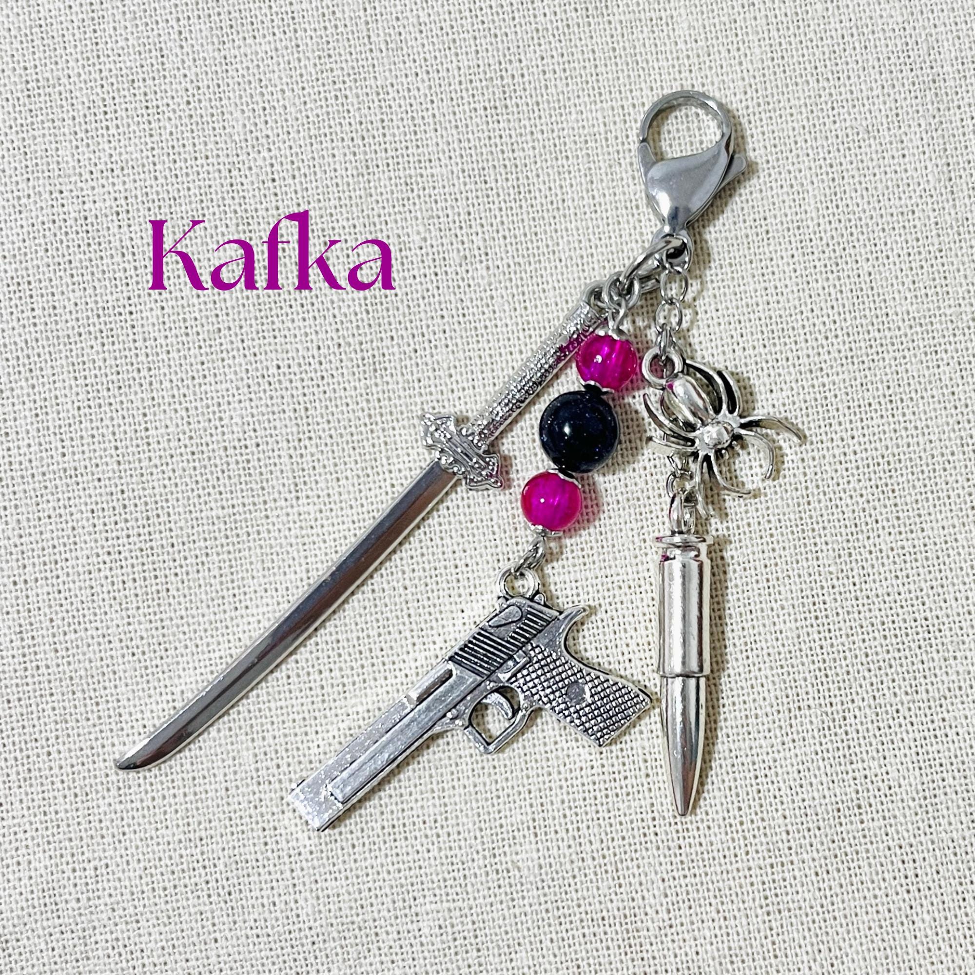 Kafka Keychain/phone Charm Honkai Star Rail | Hsr Inspired