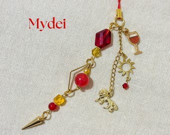 Llavero/colgante para teléfono Mydei Honkai Star Rail / Accesorios inspirados en HSR / Correa para teléfono Sun / Lindo colgante para bolso / Joyería de cosplay de anime