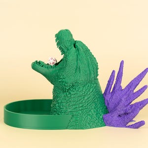 Godzilla Dice Tower – Rouleau de dés monstre pour D&D et jeux de société