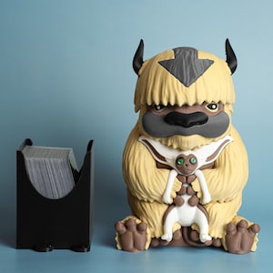 MTG Commander Deck Box 100+ dubbele mouwen – Sky Bison-kaartopslag