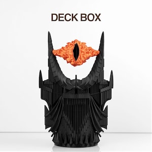 Mordor Tower with Eye of Sauron - Magic: The Gathering Storage