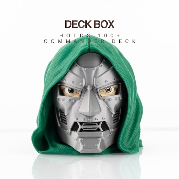 Mtg Marvel Deck Box Compatible With Commander Decks: Doctor Doom