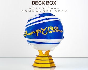 MTG Commander Deck Box 100+ Double Sleeved – Blitzball Card Holder