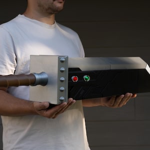 Final Fantasy Buster Sword Deck Box (für Karten mit doppelten Hüllen)