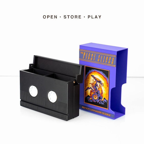 Secret Lair: the First Sliver VHS Deck Box – Retro Alien Style MTG