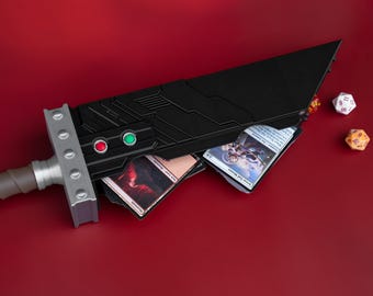 Pudełko na karty Final Fantasy Buster Sword (mieści karty w podwójnych koszulkach)