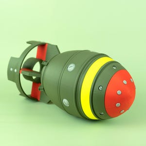 Boîte de rangement pour bombe nucléaire – Un cadeau Fallout pour les fans de MTG | Rangement pour cartes et dés | Organiseur de jeu