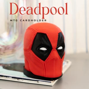 Porte-cartes Deadpool MTG – Stockage de deck héroïque pour plus de 100 cartes