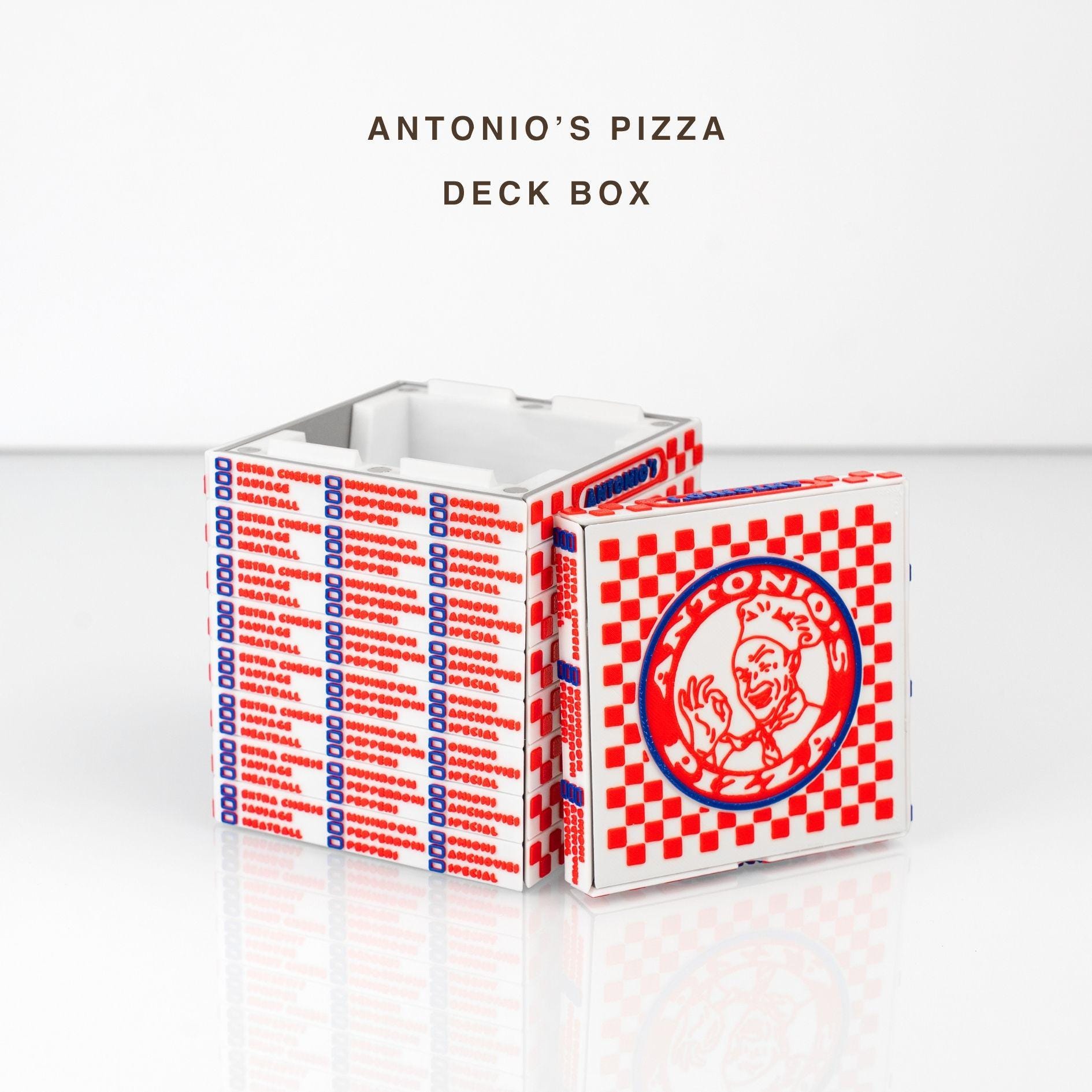 MTG Deck Box – Pizza Box Style Commander Card Holder - Etsy