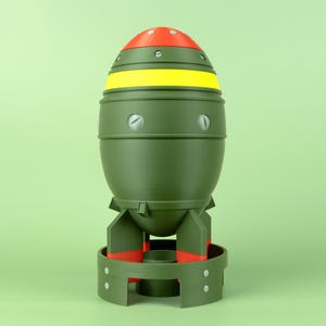 Coffret de Deck Fallout Mini Nuke | Porte-cartes MTG post-apocalyptique | Cadeau parfait pour les gamers