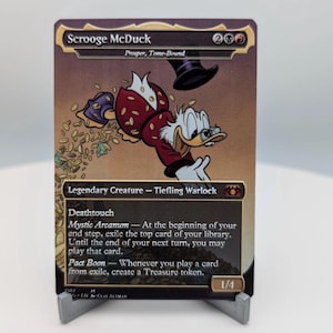 3D Textured Metal MTG Card – Custom Commander Proxy – Premium Magic The Gathering Card – Unique Deck Upgrade Gift