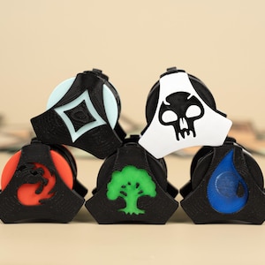 Ensemble de compteurs de vies magiques – Trackers de vie inspirés de MTG pour commandant et standard – Cadeau pour les joueurs de Magic