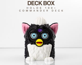 Magic the Gathering Furby Deck Box Commander Card Holder - Etsy Magic the Gathering Furby Deck Box Commander Card Holder - Etsy