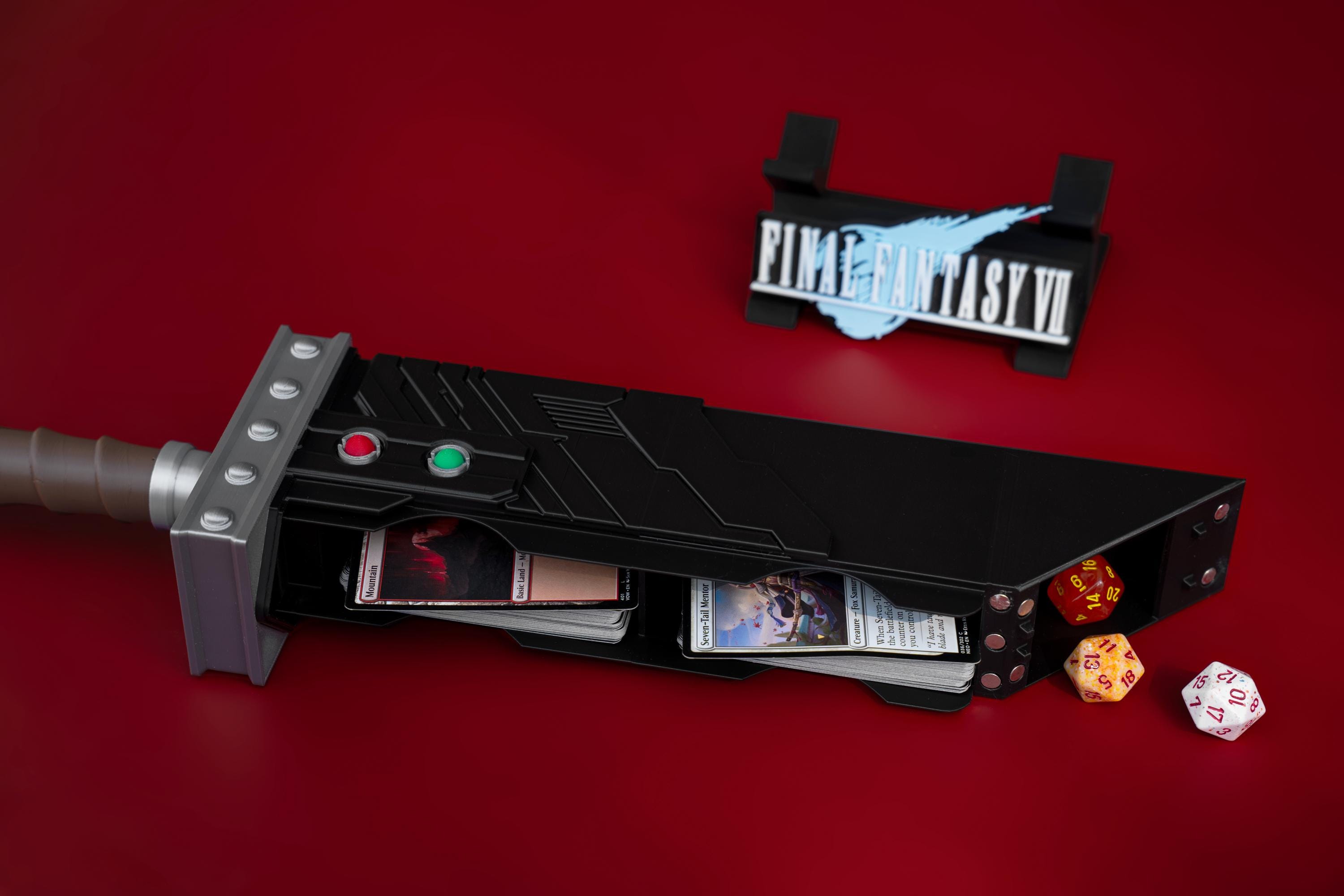 Buster Sword Card Holder | Final Fantasy Display Hidden