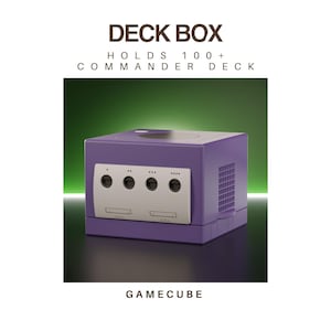 Mtg Retro Deck Box Kompatibel med Commander Decks: Gamecube