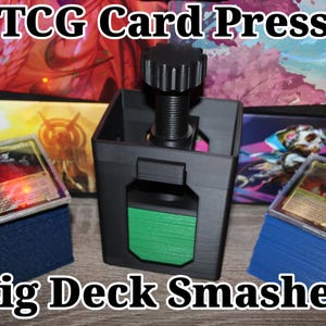 TCG Card Press – Verktyg för att räta ut kortleken för MTG och samlarkort