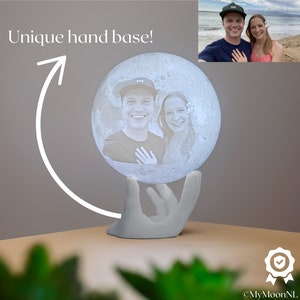 Personalised moon lamp 3D Picture moon lamp customized moon lamp Personalized gift Custom made moon Lamps custom moon lamp picture 3d photo