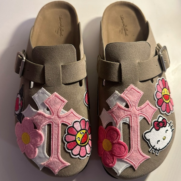 Custom Patchwork Clogs