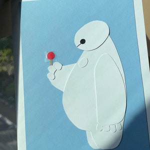 Baymax Big Hero 6 Karte 13x18cm