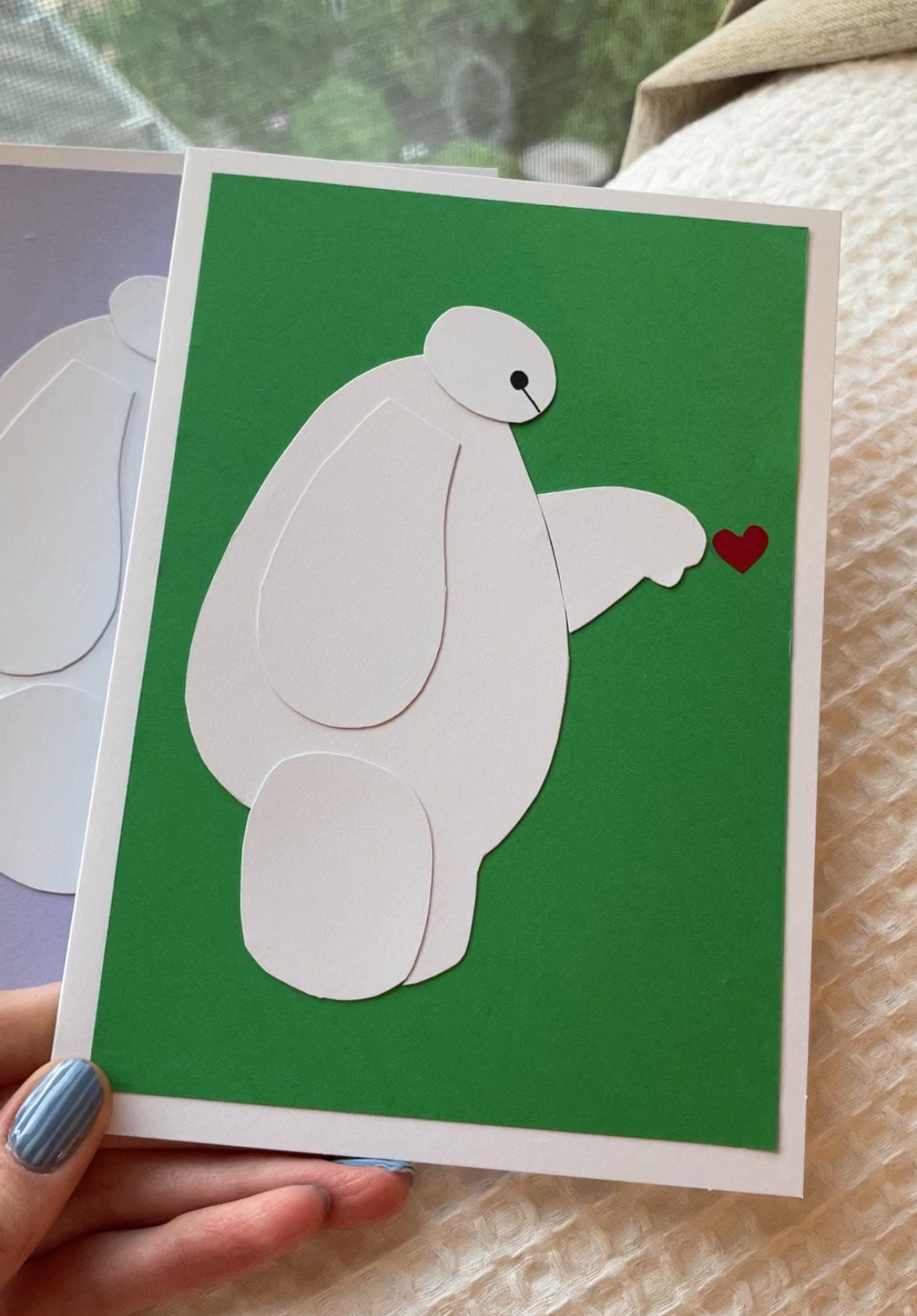 Baymax Big Hero 6 Card Pack of 2 5x7 Inches - Etsy