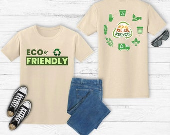 Eco Friendly T-Shirt | Recycle T-Shirt | Earth Day Shirt | Eco Friendly Tee | Save The Planet Shirt | Environmental T-Shirt | Climate Change