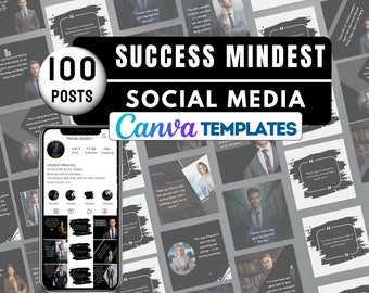 Success Mindset - Canva Templates