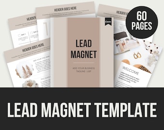 Lead Magnet Template - 60 Pages