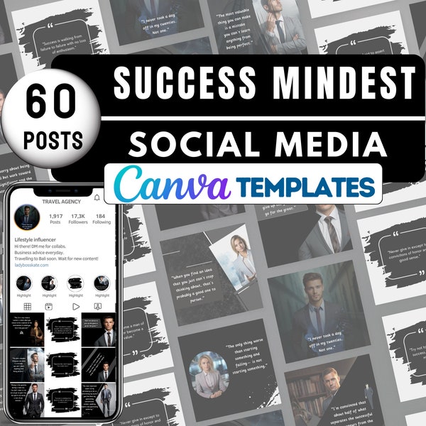 Success Mindset - Canva Templates