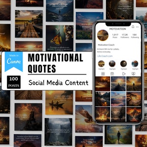 Motivational Quotes - Social Media Content