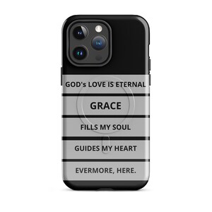 GOD&#39;s love is ETERNAL - MagSafe® tough case for iPhone®