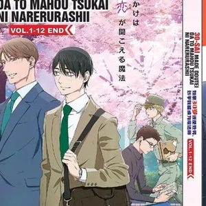 Dvd-anime 30-sai Made Doutei Dato Mahoutsukai Ni Nareru Rashii (1-12End) dvd-boxset Engelse ondertiteling en regiovrij DHL Express