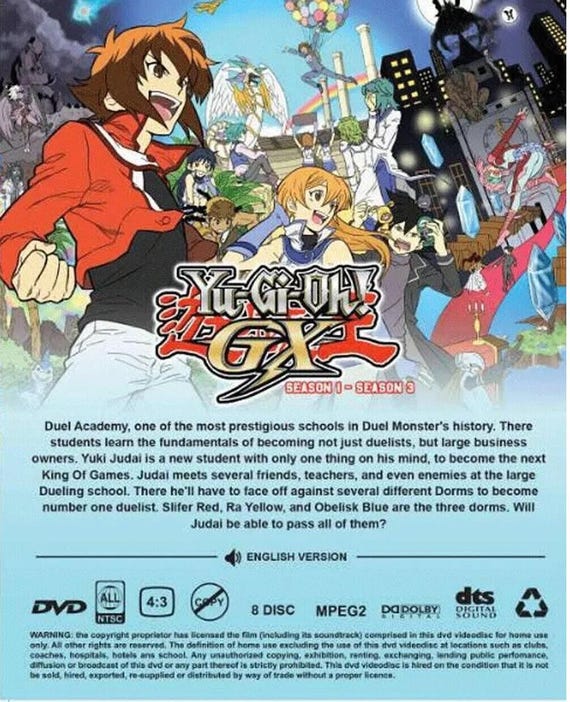 DVD Anime Yugi Complete Series Season 1-3 Vol.1-161 End English