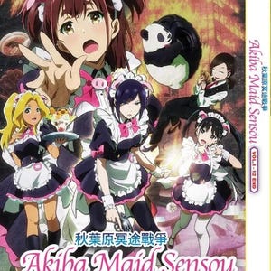 Anime DVD Akiba Maid Sensou(1-12End) Complete Box Set English Subtitle and All Region-Free Express Shipping