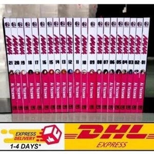 NANA By Ai Yazawa Manga Volume 13-21 (END) English Version Comic DHL Express