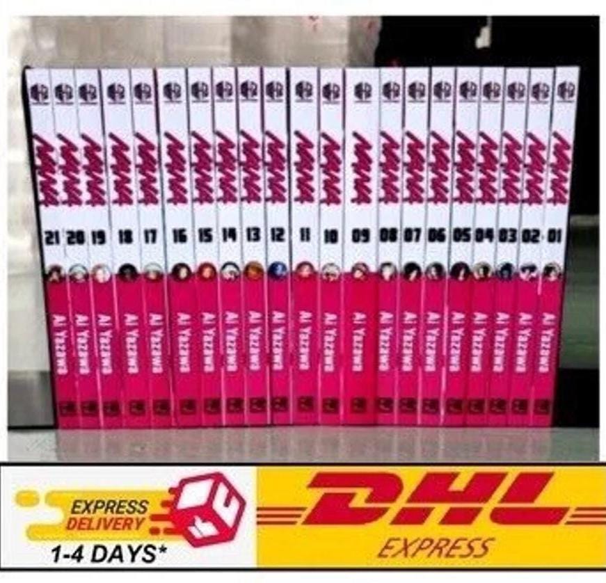 NANA by Ai Yazawa Manga Volume 13-21 (END) English Version Comic