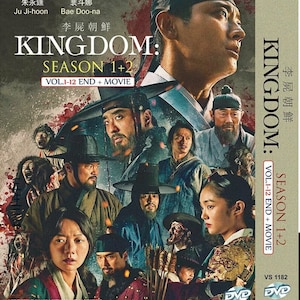 Dvd Korean Drama Series KINGDOM Season 1 + 2 (Volume 1-12 End) [English Subtitle & All Region] with Free Shipping