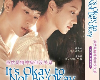 Dvd Korean Drama Series It's Okay To Not Be Okay (Volume 1-16 End) [English Subtitle & All Region] with Free Shipping