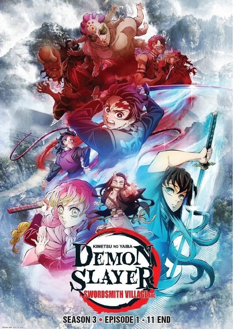 DVD Demon Slayer: Kimetsu No Yaiba - Season 3 (1-11end) -DVD With