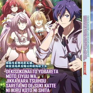 DVD Anime Dekisokonai To Yobareta Moto Eiyuu Wa(1-12End) English Subtitle and All Region-Free Express Shipping