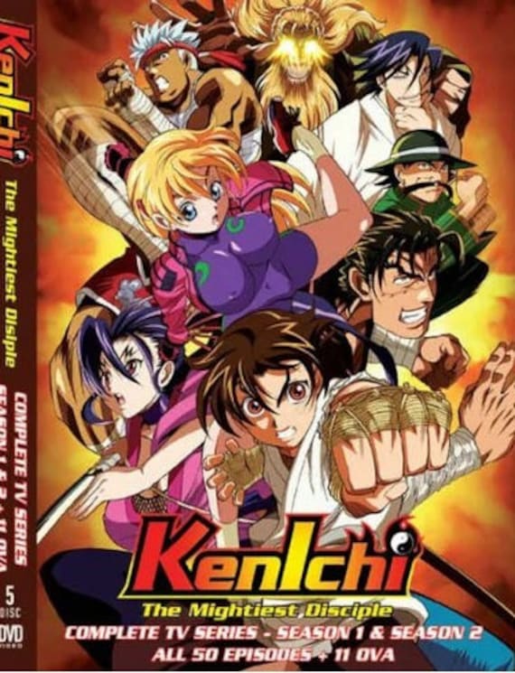 KENKI アニメ DVD Kenichi : the Mightiest Disciple Volume 1-50 End + 11 OVA DVD