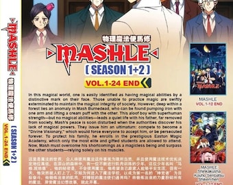DVD Anime Mashle: Shinkakusha Kouho Senbatsu Shiken-hen (season 1+