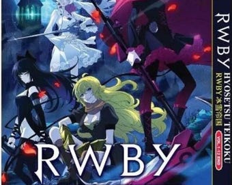 DVD Anime RWBY: Hyosetsu Teikoku Rwby Volume 1-12 End Complete